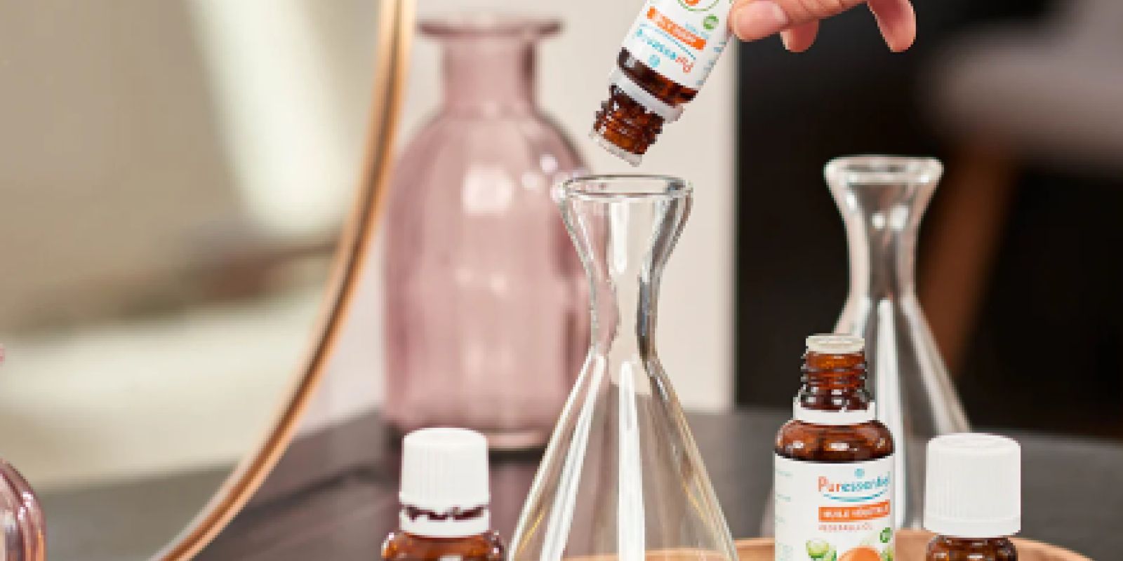 Recettes DIY d’huiles essentielles Puressentiel pour lutter contre les maux de l’hiver