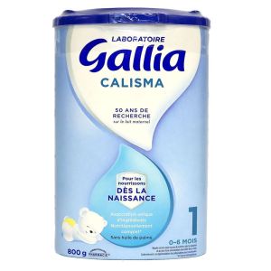 GALLIA - CALISMA Lait en Poudre 1er Age pour Nourrissons de 0 à 6 mois - 800g
