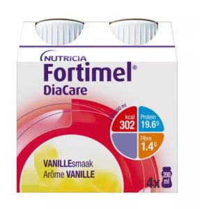 Nutricia - Fortimel diacare Vanille 4x200ml
