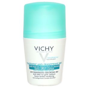 Vichy - Déodorant traitement anti-transpirant 48h anti-traces blanches & jaunes