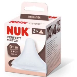 NUK - Perfect Match Tétine 0mois+ - 2 tétines