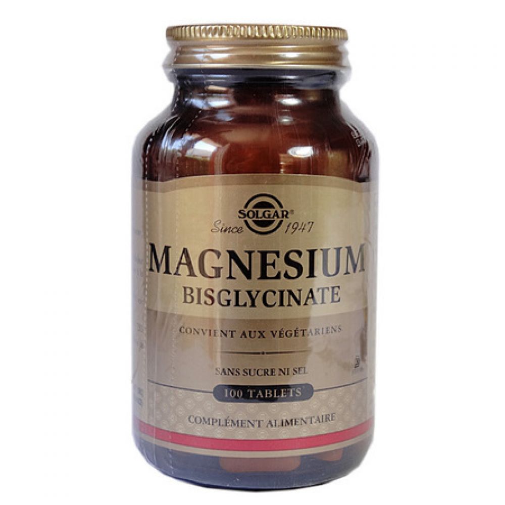 Solgar - Magnésium Bisglycinate - 100 Tablets