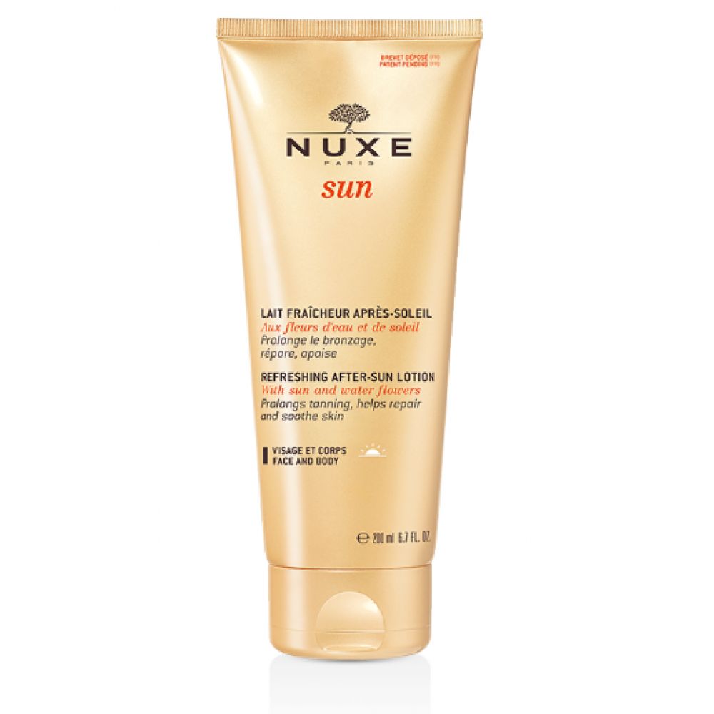 Nuxe Sun Lait Fra Cheur Apr S Soleil Visage Et Corps Ml