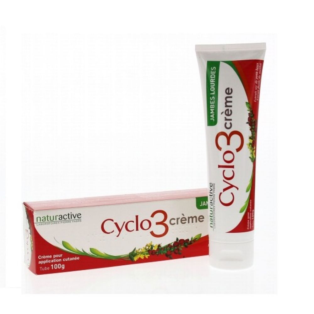 Cyclo 3 Crème Jambes Lourdes 100mg