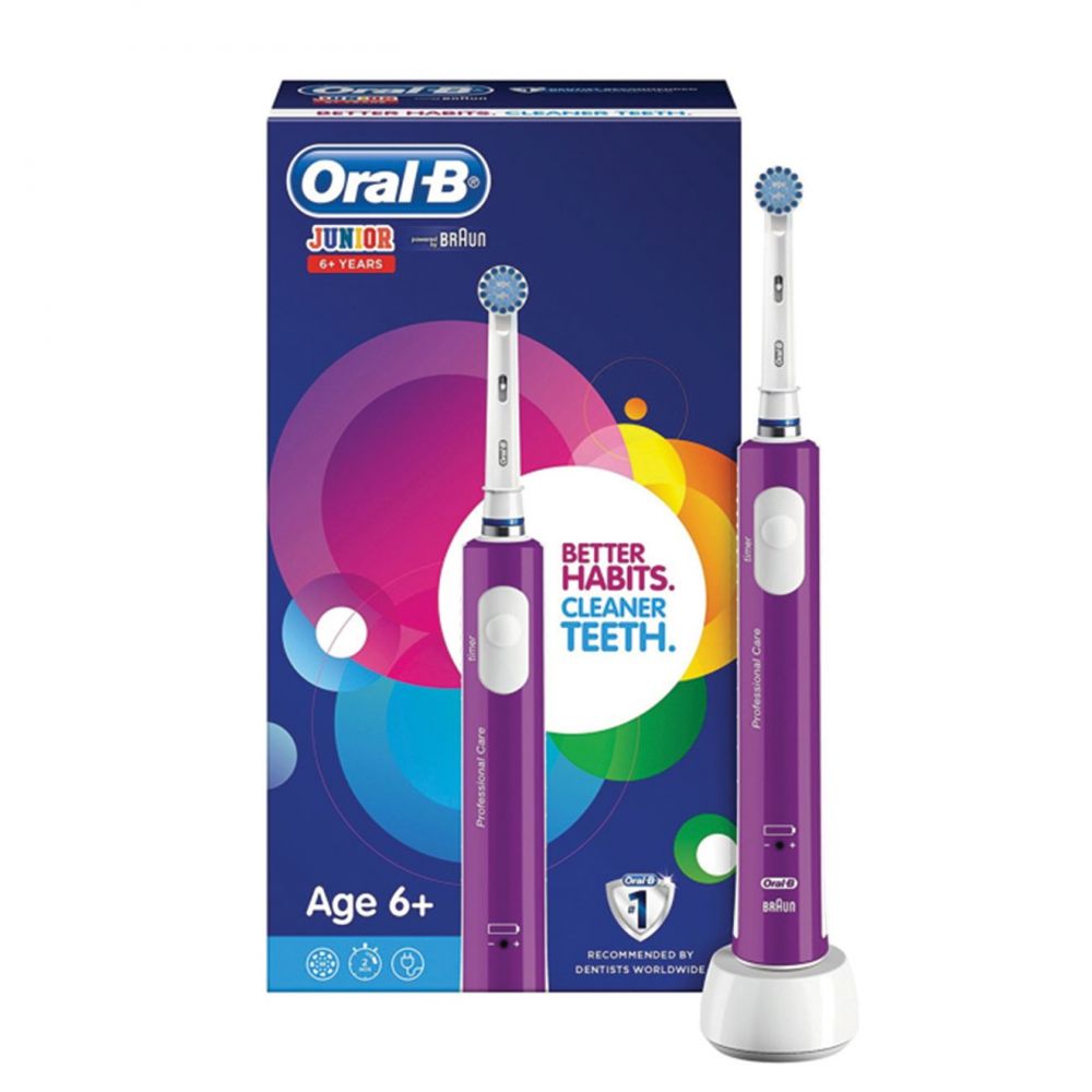 Oral-B - Brosse à Dents électrique Junior 6 Ans Et