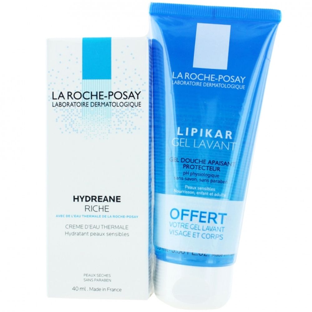 La Roche-posay crème hydratante hydreane extra-riche