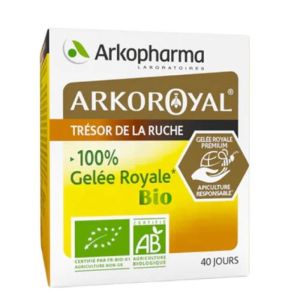 ARKOPHARMA - arkoroyal 100% GELÉE ROYALE BIO 40G