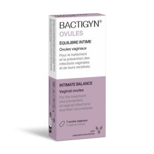 CCD - Bactygyn ovules équilibre intime - 7 ovules vaginaux