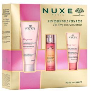 Nuxe - Coffret de noël 2024 les essentiels very rose