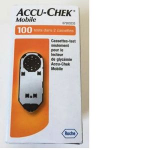 Accu-Chek Mobile Lecteur Glycemie, Commandez rapidement et à moindre coût  chez , ✓ Expédition rapide ✓ Délai de rétractation de  14 jours