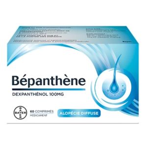 Bayer - Bépanthène Dexpanthénol 100mg - 60 comprimés