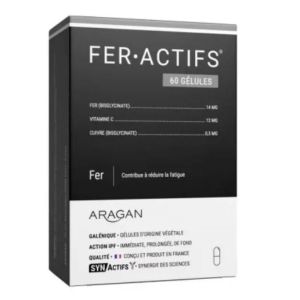 SYNACTIFS - FerActifs - 60 Gélules