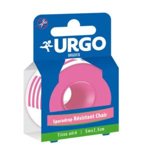 Urgo - sparadrap tissé micro-aéré couleur chair - 1 rouleau