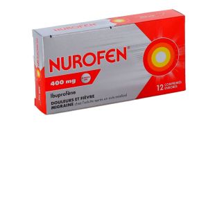 Nurofen - 400mg - 12 comprimés enrobés