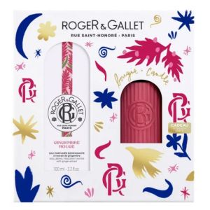 Roger & Gallet - Coffret de noël 2024 gingembre rouge