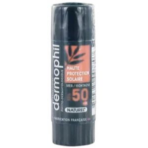 Dermophil Indien - Stick lèvres haute protection solaire SPF50 - 4g