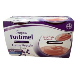 Nutricia- Fortimel Crème dessert 2kcal/g Fruits de la forêt - 4x200g