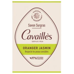 Rogé Cavaillès - Savon surgras oranger jasmin - 100g