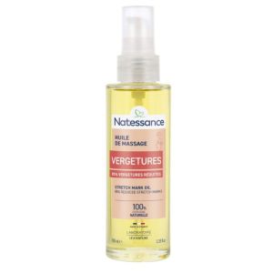 Natessance - Huile de massage vergetures - 100ml