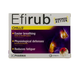 Efirub - Coups de froid - 30 comprimés