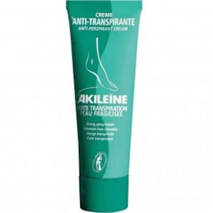 Akileïne - Crème anti-transpirante pieds forte transpiration - 50 ml