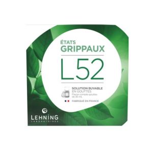 L52 - Etats grippaux - 30ml