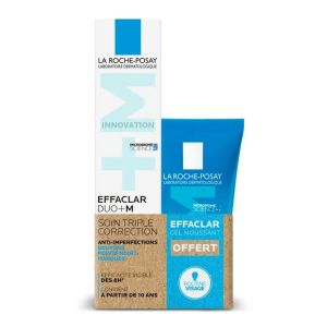 La roche-Posay - Effaclar Duo+M + Gel moussant