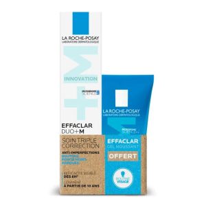 La roche-Posay - Effaclar Duo+M + Gel moussant