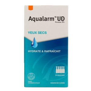 Bausch et Lomb - Aqualarm UD yeux secs - 30 unidoses