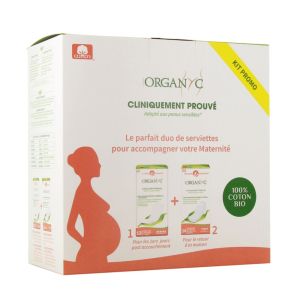 Organyc - Kit duo de serviettes