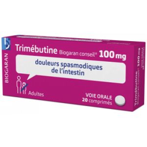 Biogaran - Trimébutine 100 mg - 20 comprimés