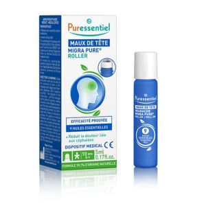 Puressentiel - Roller migra pure maux de tête  - 5mL