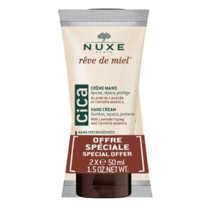 Nuxe - rêve de miel crème mains riche - 2x50ml