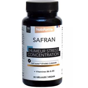 Nat & Form - Safran - 30 gélules