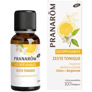 Pranarom - Les diffusables - Zeste tonique - 30ml