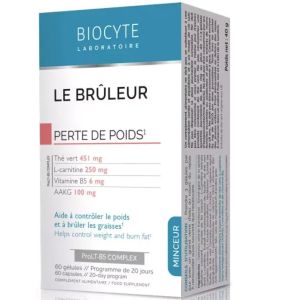 Biocyte - Le brûleur perte de poids - 60 gélules