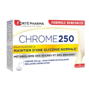 Forté Pharma - Chrome 250 - 30 comprimés