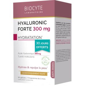 Biocyte - Hyaluronic forte 300mg - 90 gélules