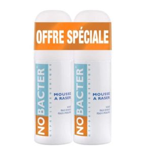 Nobacter - Mousse à raser lot de 2 - 2x150 ml