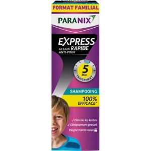 Paranix - Express action rapide anti-poux - Format familial 300mL