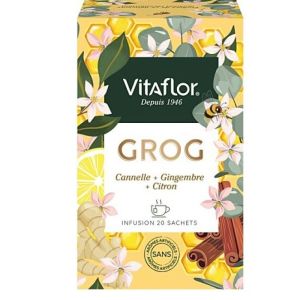 Vitaflor - Tisane Grog - 20 sachets