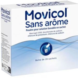 Movicol sans arôme - 20 sachet poudre pour solution buvable