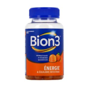 Bion3 - énergie & équilibre intestinal - 60 gommes