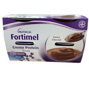 Fortimel - Crème dessert saveur chocolat 2kcal/g - 4x200g