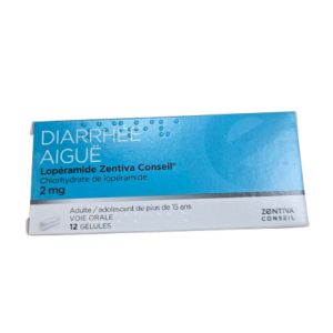 Zentiva conseil - Diarrhée aiguë Lopéramide 2mg - 12 gélules