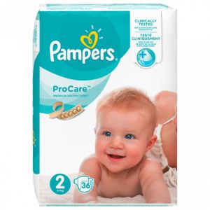 Pampers - ProCare Taille 2 - 36 couches