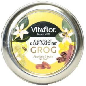 Vitaflor - Pastilles Grog confort respiratoire - 45g