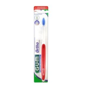 Gum - Brosse à dent sunstar ortho 124 souple - 1 brosse