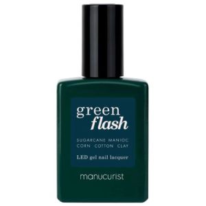 Manucurist - Green flash led nail polish dark clover - 15mL