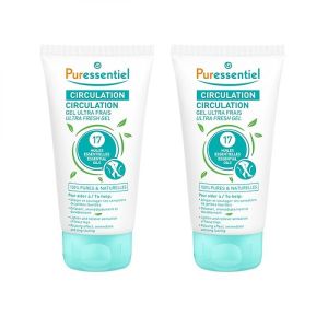 Puressentiel - Circulation gel ultra frais - lot de 2 x 125 ml
